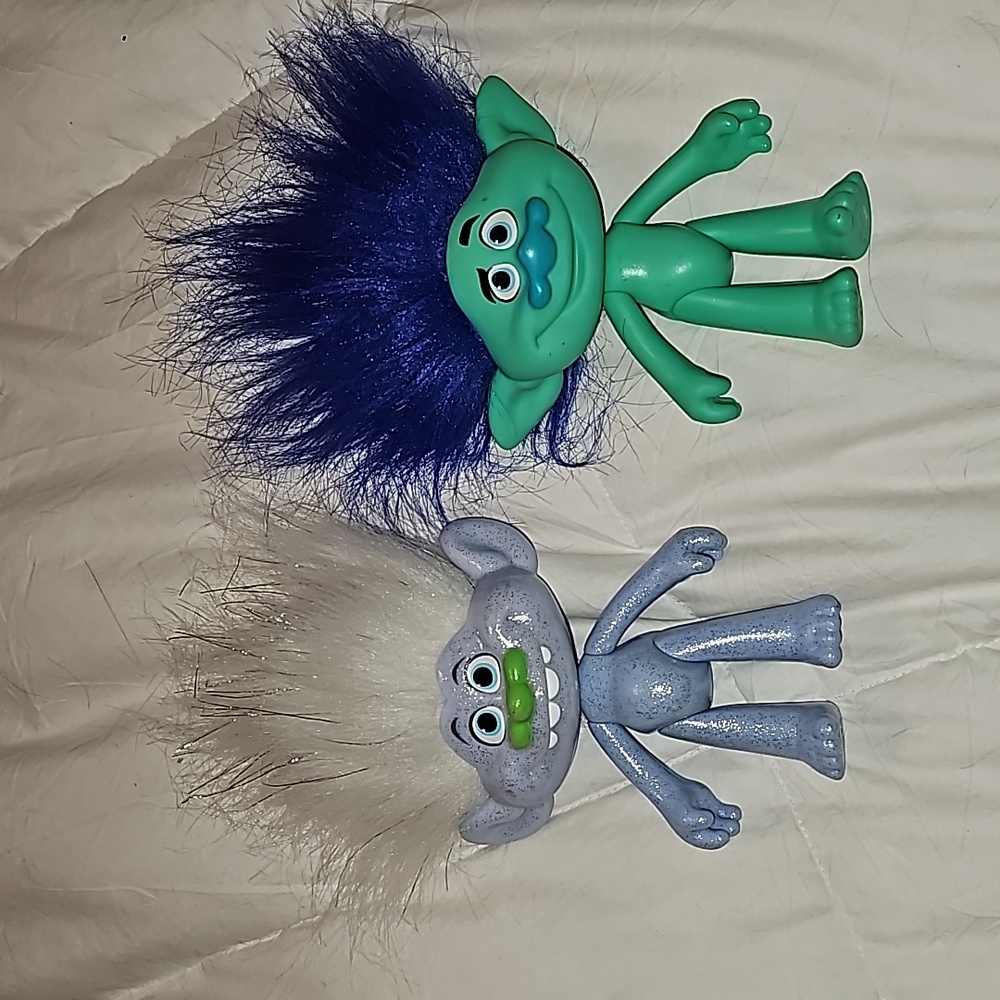 DIAMOND & BRANCH TROLL DOLLS
